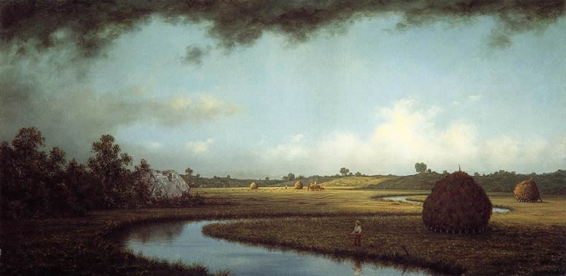 Martin Johnson Heade Newburyport Marches, Approaching Storm